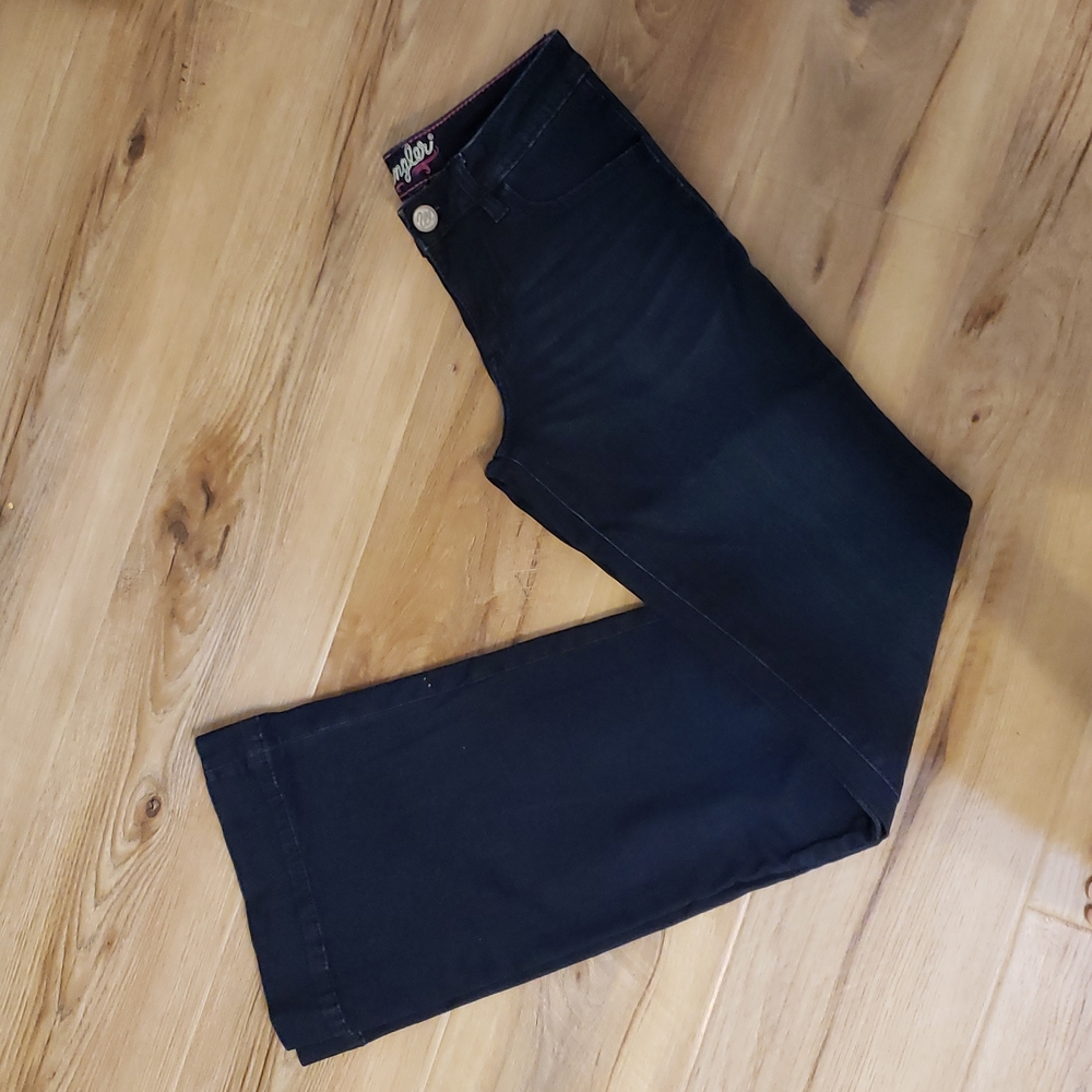 Wrangler Womens Retro Mae Mid Rise Wide Leg Trouser Jean